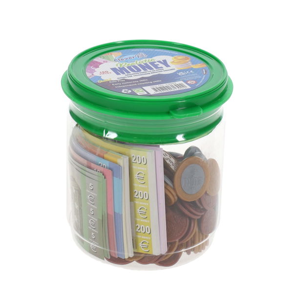 Clever Kidz Euro Coin & Note Tub (190)
