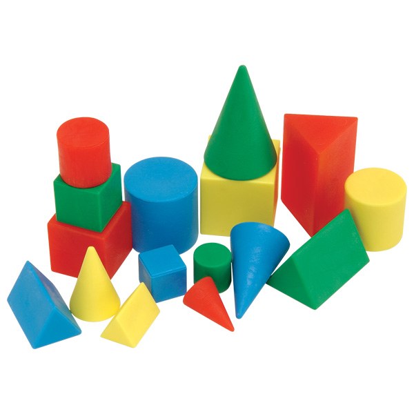 Small 3D Geometric Shapes (40) Educational Supplies | First Class Office Online Store 2