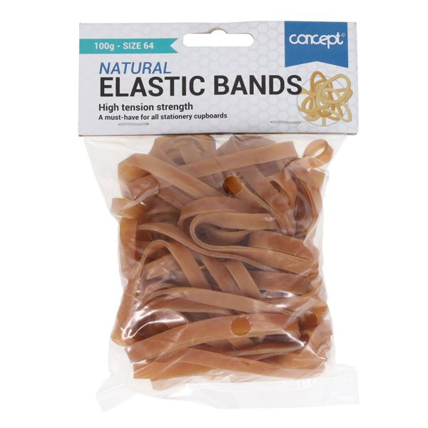 Concept Natural Elastic Bands Size 64 - 100g