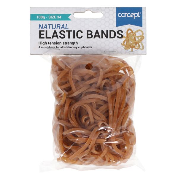 Concept Natural Elastic Bands Size 34 - 100g