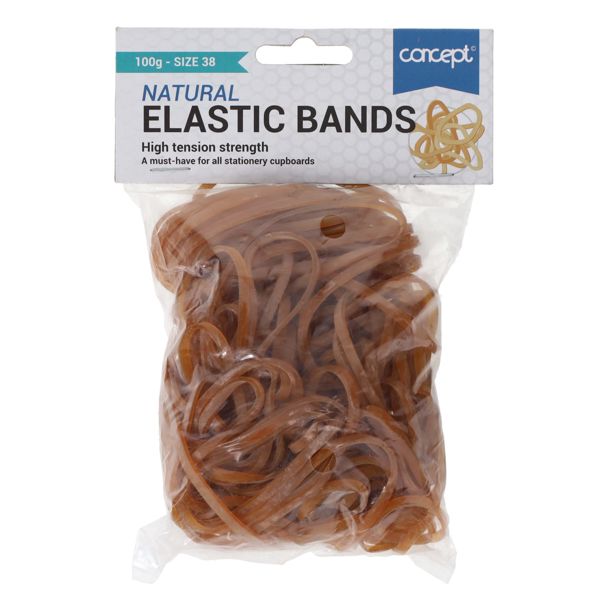 Concept Natural Elastic Bands Size 38 - 100g