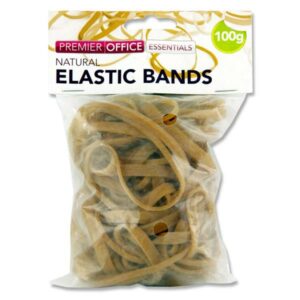 Premier Size 38 Rubber Bands 100g 85076 Office Stationery | First Class Office Online Store