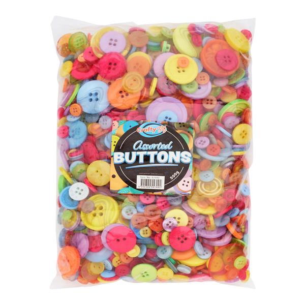 Buttons Assorted 500g Arts and Crafts | First Class Office Online Store 2
