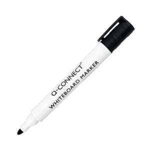 Q-Connect Whiteboard Markers Black Bullet KF26035 (10) Q Connect Whiteboard Markers | First Class Office Online Store