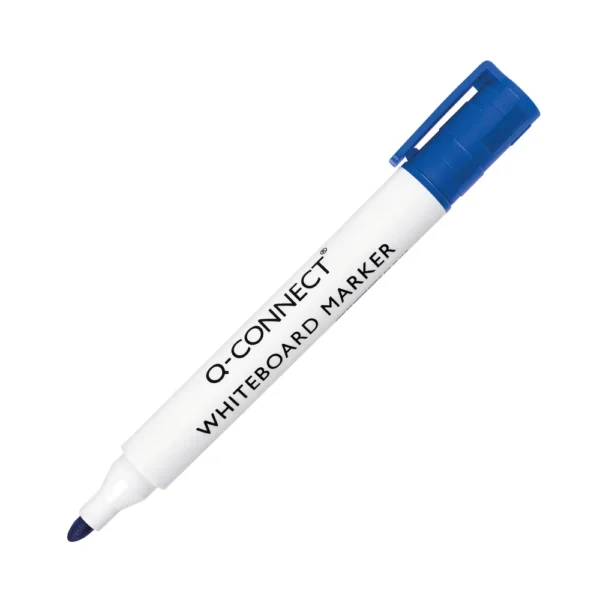 Q-Connect Whiteboard Markers Blue Bullet KF26036 (10) Q Connect Whiteboard Markers | First Class Office Online Store 2