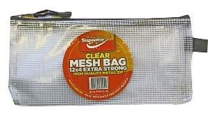 DL Mesh Zipper Bag Mesh Bag | First Class Office Online Store 2