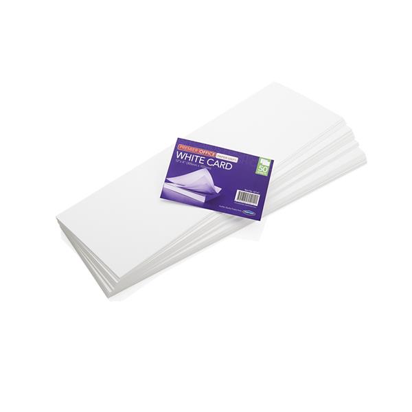 Premier Office 12″x4″ White Card (50) Card | First Class Office Online Store 3