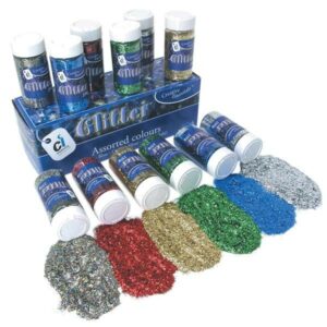 250g Silver Glitter Tub Glitter | First Class Office Online Store