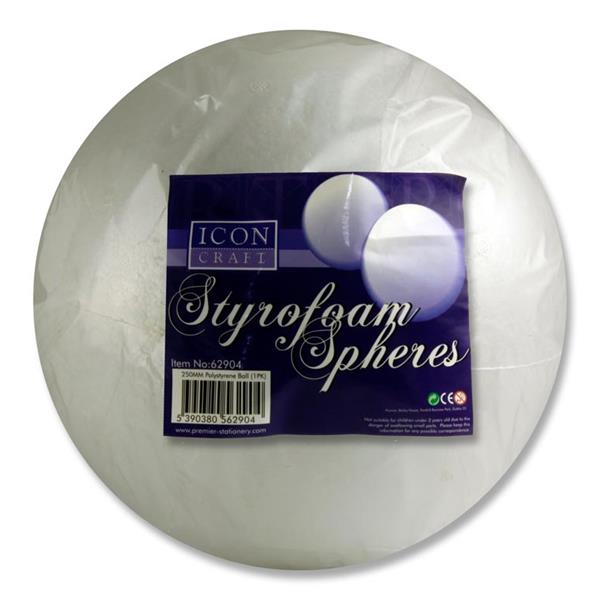 Polystyrene Ball 250mm (1) Arts and Crafts | First Class Office Online Store 2