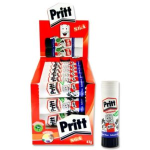 Pritt PKS42 Glue Stick Box Display with 24 Glue Sticks, Original, 43 g Each