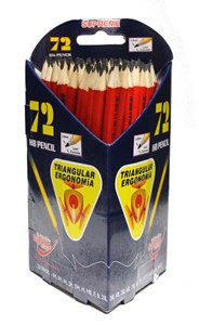 Supreme Jumbo Triangular Grip HB Pencil (72) Pencils | First Class Office Online Store