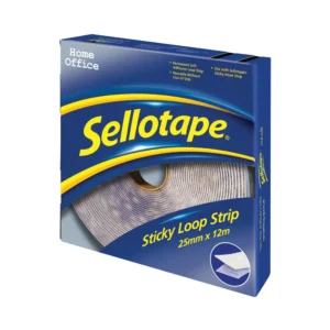 Sellotape Loop Roll 25mm x 12m SE2265 Velcro | First Class Office Online Store