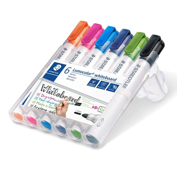 Staedtler Whiteboard Markers Assorted Bullet (6) Staedtler Whiteboard Markers | First Class Office Online Store 2