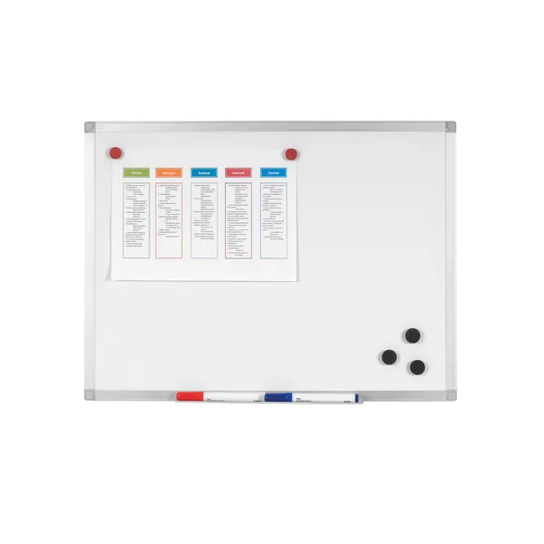 Premium Magnetic Board 6×4 KF04148 Magnetic Whiteboards | First Class Office Online Store 2