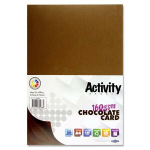 Premier A4 160gsm Chocolate Brown Card (50) A4 Card | First Class Office Online Store