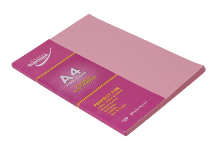 Supreme A4 160gsm Pink Card (50) A4 Card | First Class Office Online Store 2