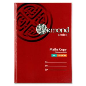 Ormond A4 Maths Hardback Copy Hardback Copies | First Class Office Online Store