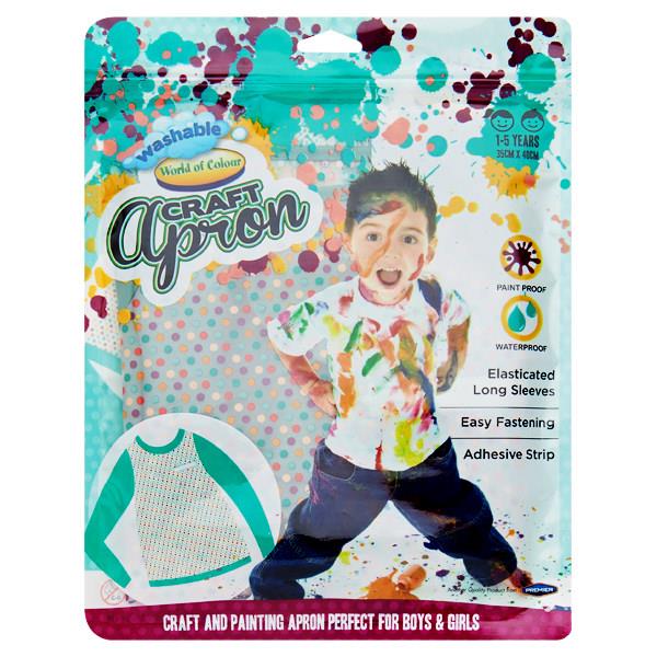 World of Colour Craft Apron 1-5 years Active Play | First Class Office Online Store 2