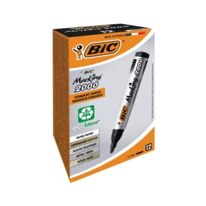 Bic 2000 Permanent Marker Black Bullet (12) Markers | First Class Office Online Store 2