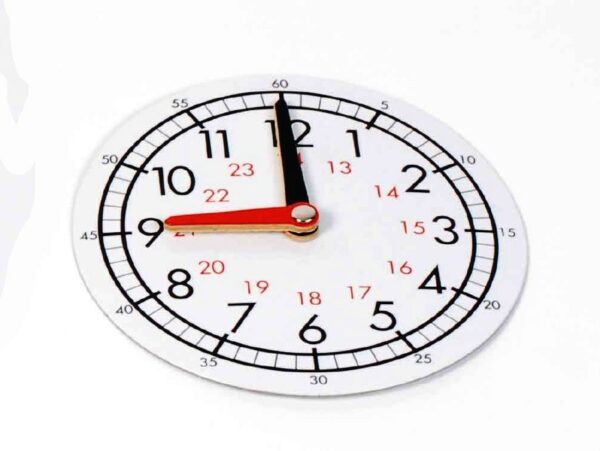 Pupil Clock Dials 24 hour (10) Time | First Class Office Online Store 2