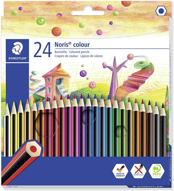 Staedtler Noris Coloured Pencils (24) Art | First Class Office Online Store 2