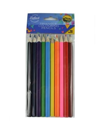Supreme Triangle Colouring Pencils (10) Colouring Pencils | First Class Office Online Store 2