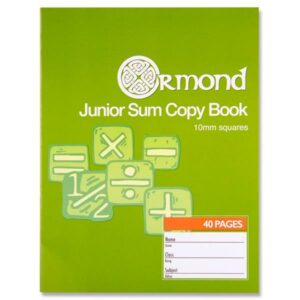Ormond Junior Sum 10mm Copy (20) Maths | First Class Office Online Store