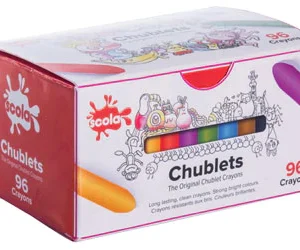 Scola Chublets (96) Crayons | First Class Office Online Store
