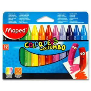 Maped Color Peps Jumbo Crayons (12) Arts and Crafts | First Class Office Online Store