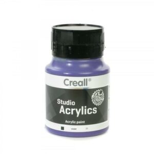 Creall Acrylic Paint 500ml Violet Creall Acrylic Paint | First Class Office Online Store