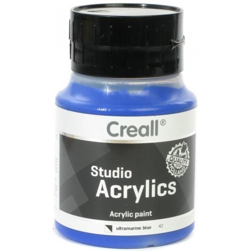 Creall Acrylic Paint 500ml Ultramarine Creall Acrylic Paint | First Class Office Online Store 2