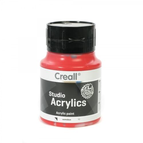 Creall Acrylic Paint 500ml Vermillion Creall Acrylic Paint | First Class Office Online Store 2