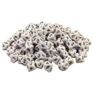 10 Sided Dice 0-9 (10) Classroom Resources | First Class Office Online Store 2