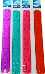 Supreme Flexi 30cm Plastic Ruler Rulers | First Class Office Online Store