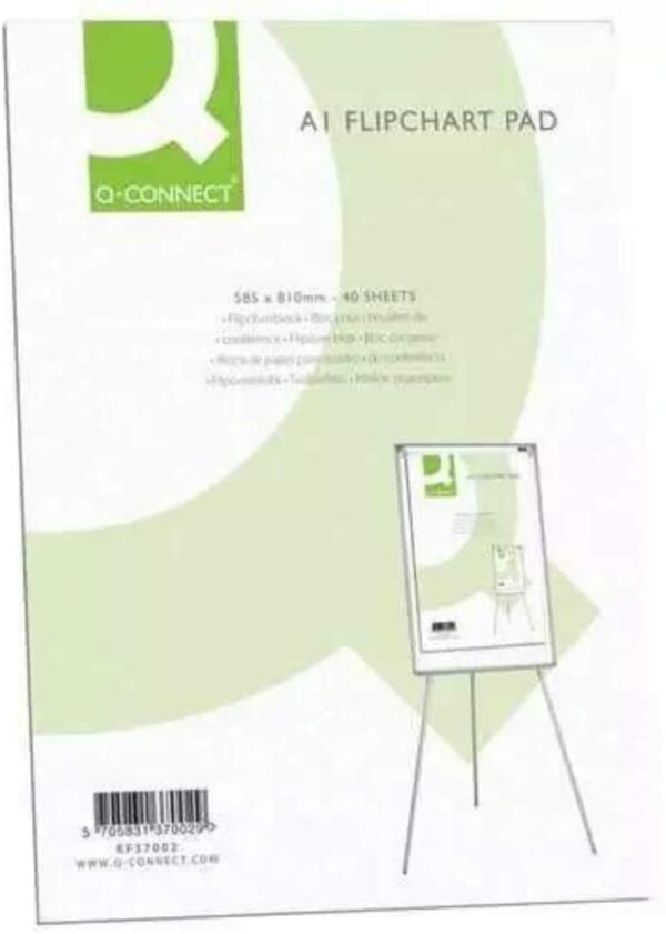 Q Connect A1 Flipchart Pad SINGLE Flip Chart | First Class Office Online Store 2