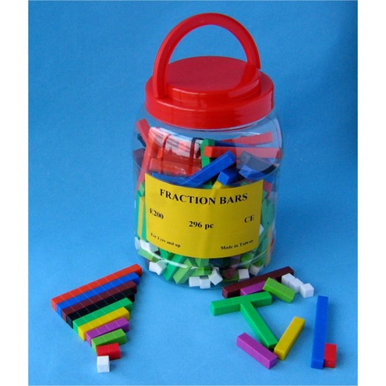 Fraction Bars Jar (16 sets) E200