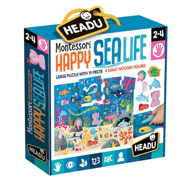 Headu Montessori Happy Sea Life 2-4 yrs Puzzles | First Class Office Online Store 2