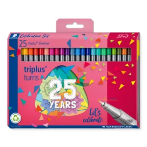 Staedtler Triplus Fineliner Celebration Set (25) Colouring Markers | First Class Office Online Store 2