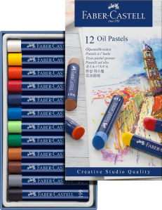 Faber Castell Oil Pastels (12) Art | First Class Office Online Store
