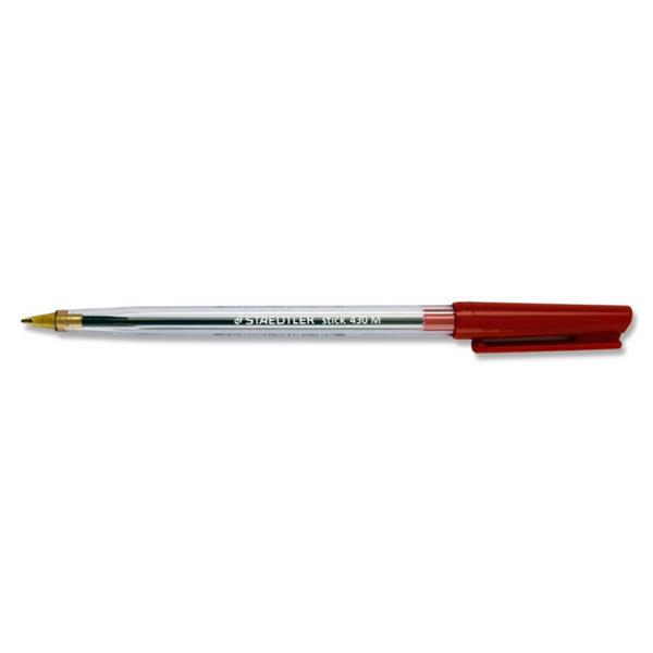 Staedtler 430 Ballpen Red (50) Ballpoint Pens | First Class Office Online Store 3