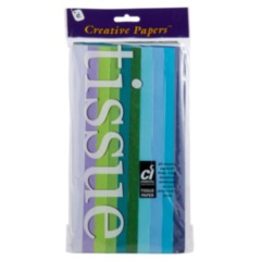 Creativity International Cool Colours Tissue Paper (20) Arts and Crafts | First Class Office Online Store
