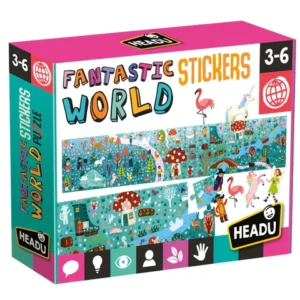 Headu Fantastic World Puzzle and Stickers Games | First Class Office Online Store