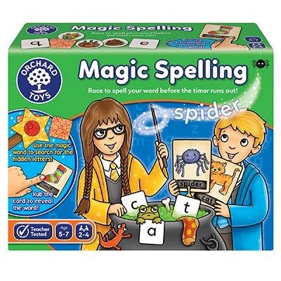 Orchard toys shop match and spell