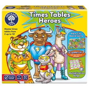 Orchard Toys Times Tables Heroes Games | First Class Office Online Store