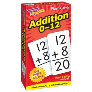 Trend Flash Cards Addition 0-12 Addition & Subtraction | First Class Office Online Store