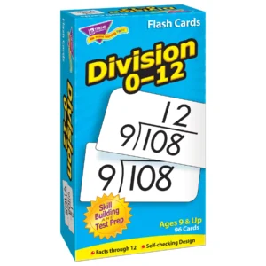 Trend Flash Cards Division 0-12 Flash Card Games | First Class Office Online Store