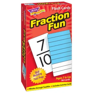 Trend Flash Cards Fraction Fun Flash Card Games | First Class Office Online Store