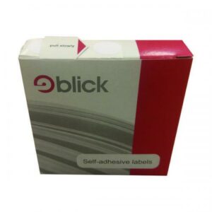 Blick 19mm Round White Labels (1280) Labels | First Class Office Online Store