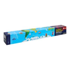 Ormond Magnetic World Map Wall Sticker Geography | First Class Office Online Store