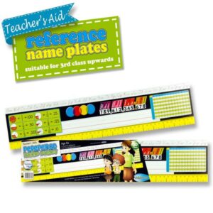 Clever Kidz Teacher’s Aid Reference Name Plate 3rd Class+ Desk Toppers & Name Plates | First Class Office Online Store